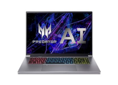 Laptop ACER Predator Triton Neo 16 NH.QPPEX.009 / Core Ultra 9 185H, 32GB, 1TB SSD, nVidia GeForce RTX 4070, 16" WQXGA+ 165Hz IPS, Windows 11, srebrni