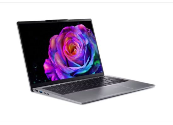 Laptop ACER Swift Go 14 AI OLED NX.JDAEX.008 / Ryzen AI 5 340, 16GB, 1TB SSD, AMD Radeon Graphics, 14" WUXGA OLED, Windows 11, srebrni