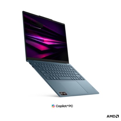 Laptop LENOVO Yoga Slim 7 83qs001wsc / Ryzen AI 5 430, 16GB, 1TB SSD, AMD Radeon Graphics, 14" WUXGA OLED, Windows 11, plavi