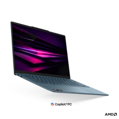 Laptop LENOVO Yoga Slim 7 83qs001wsc / Ryzen AI 5 430, 16GB, 1TB SSD, AMD Radeon Graphics, 14" WUXGA OLED, Windows 11, plavi
