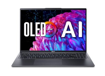 RABLJENI - Laptop ACER Swift Go 16 OLED NX.KWNEX.003 / Core Ultra 5 125U, 16GB, 1TB SSD, Intel Graphics, 16" 3,2K 120Hz OLED, Windows 11, sivi